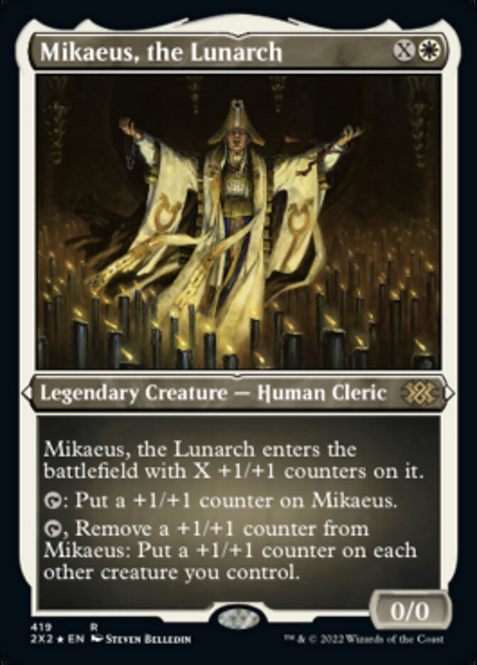 Mikaeus, the Lunarch (Foil Etched) [Double Masters 2022] | Local Legends