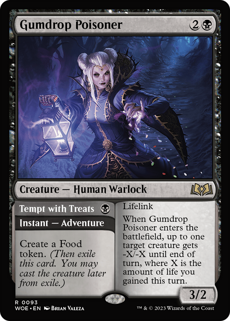 Gumdrop Poisoner // Tempt with Treats [Wilds of Eldraine] | Local Legends
