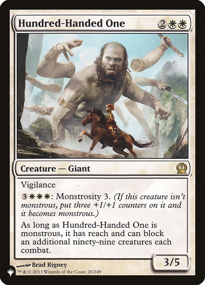 Hundred-Handed One [The List] | Local Legends