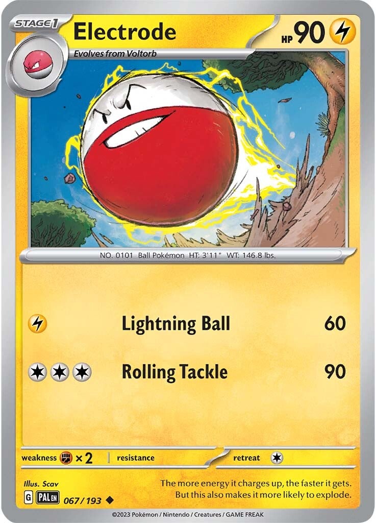 Electrode (067/193) [Scarlet & Violet: Paldea Evolved] | Golgari Games