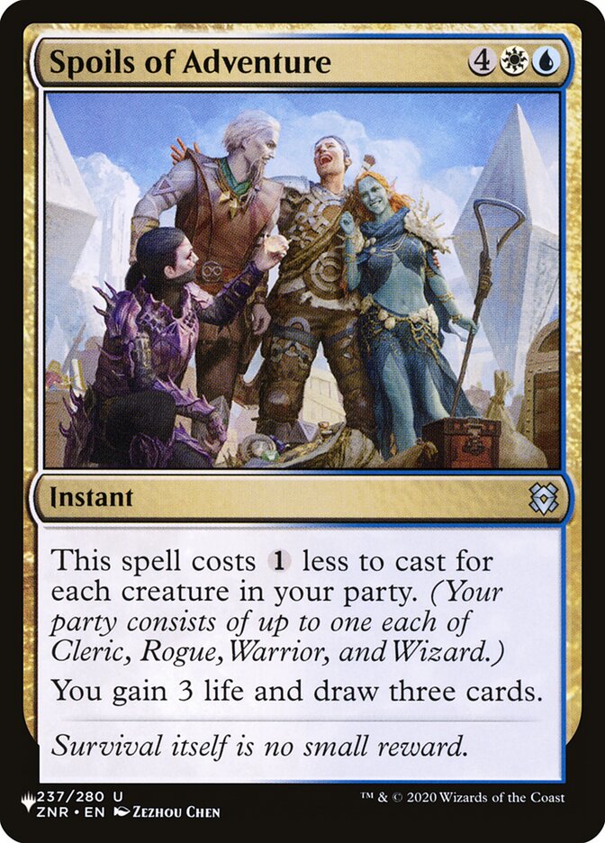 Spoils of Adventure [The List] | Local Legends