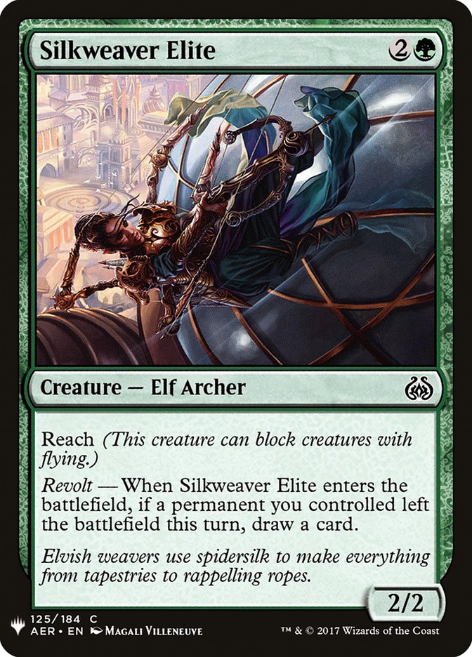 Silkweaver Elite [Mystery Booster] | Local Legends