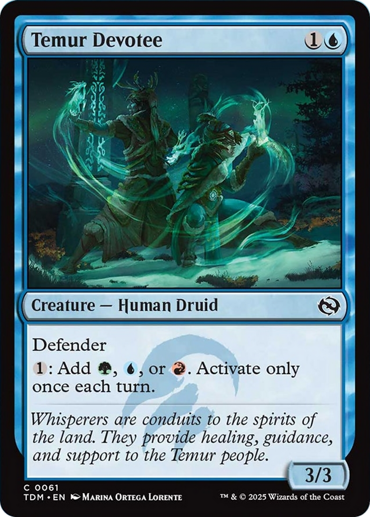 Temur Devotee [Tarkir: Dragonstorm] | Local Legends