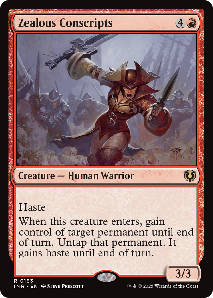 Zealous Conscripts [Innistrad Remastered] | Local Legends
