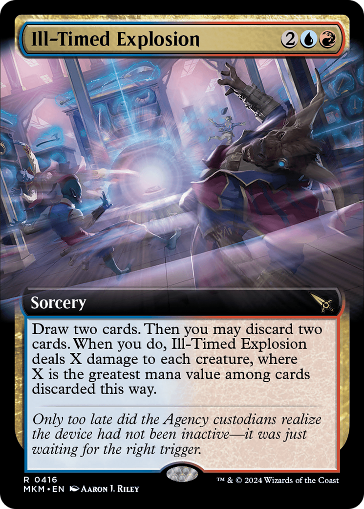 Ill-Timed Explosion (Extended Art) [Murders at Karlov Manor] | Local Legends