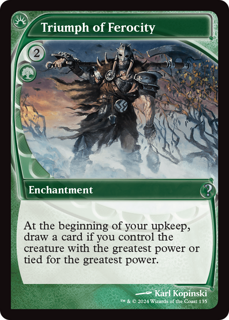 Triumph of Ferocity (Future Sight) [Mystery Booster 2] | Local Legends