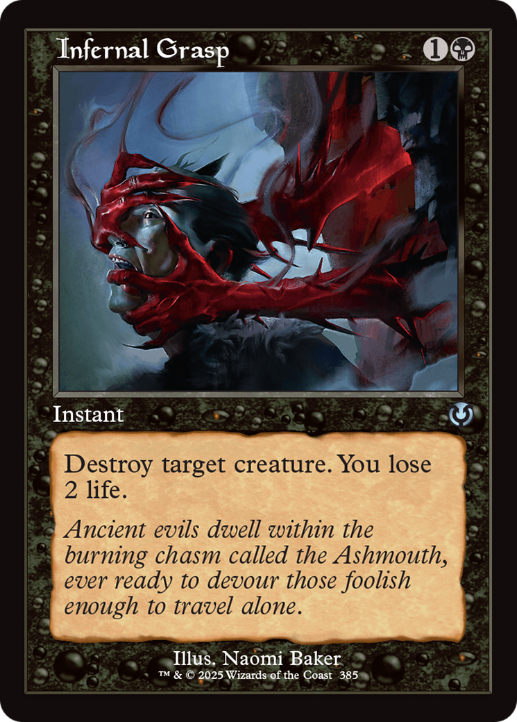 Infernal Grasp (Retro Frame) [Innistrad Remastered] | Local Legends