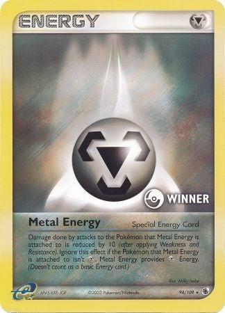 Metal Energy (94/109) (Winner) [EX: Ruby & Sapphire] | Golgari Games