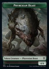 Phyrexian Beast // Wurm Double-Sided Token [Commander Legends: Battle for Baldur's Gate Tokens] | Local Legends