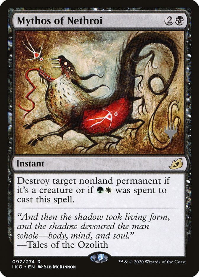 Mythos of Nethroi (Promo Pack) [Ikoria: Lair of Behemoths Promos] | Local Legends