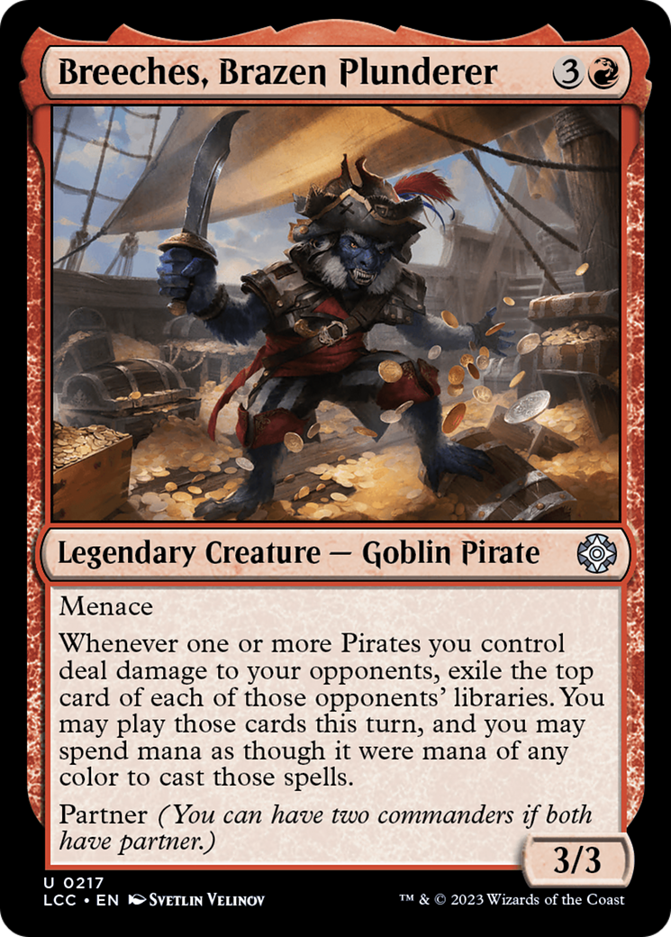 Breeches, Brazen Plunderer [The Lost Caverns of Ixalan Commander] | Local Legends