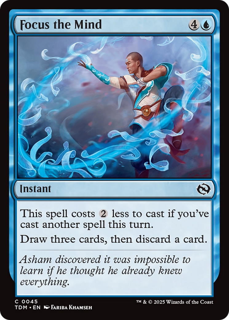 Focus the Mind [Tarkir: Dragonstorm] | Local Legends