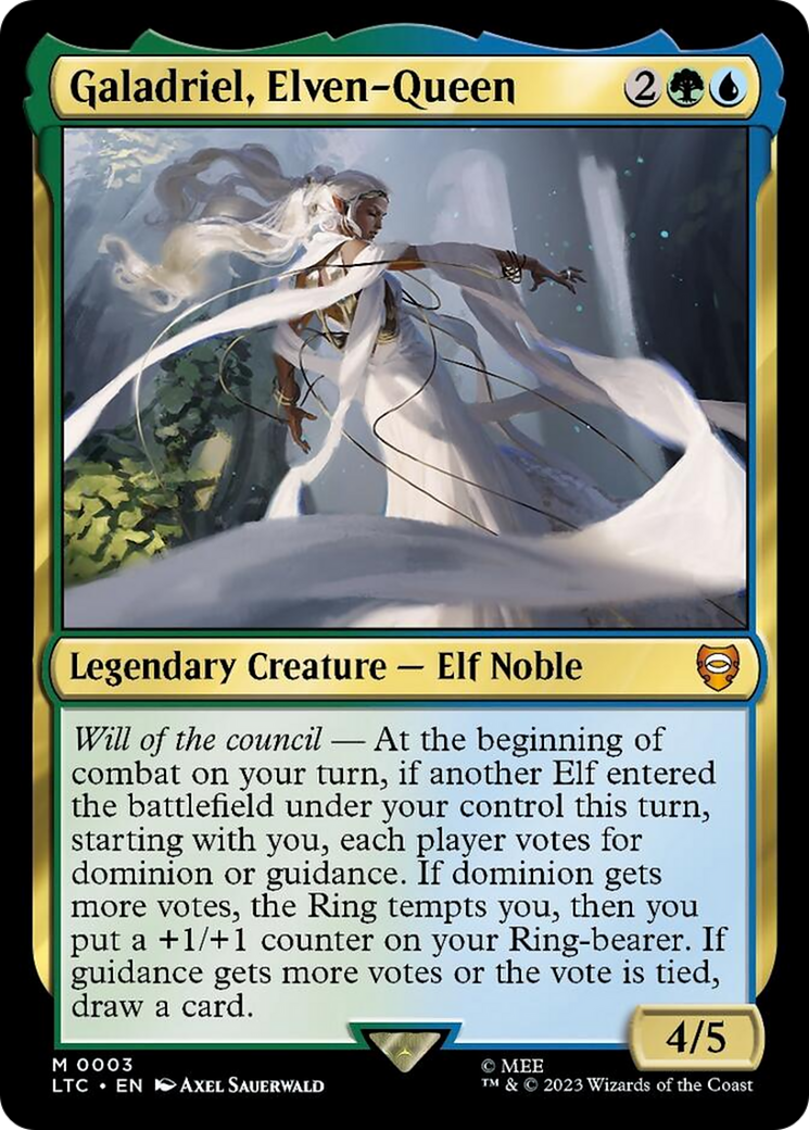 Galadriel, Elven-Queen [The Lord of the Rings: Tales of Middle-Earth Commander] | Golgari Games