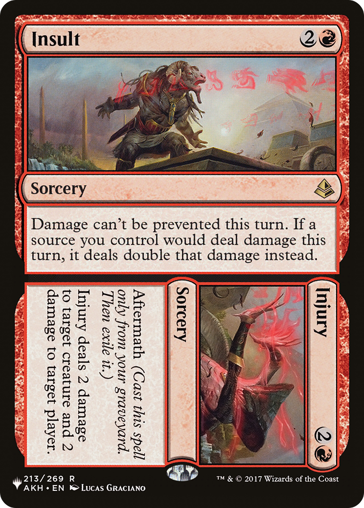 Insult // Injury [The List] | Local Legends