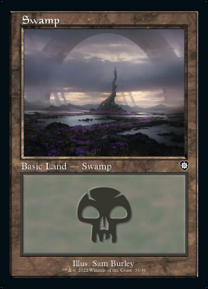 Swamp (033) (Retro) [The Brothers' War Commander] | Local Legends