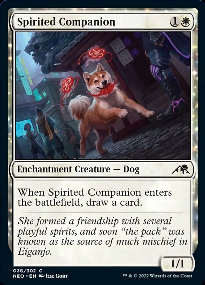 Spirited Companion [Kamigawa: Neon Dynasty] | Golgari Games