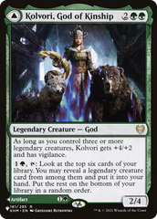 Kolvori, God of Kinship // The Ringhart Crest [Secret Lair: From Cute to Brute] | Golgari Games