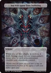 You Will Know True Suffering (Full Art) [Duskmourn: Archenemy] | Local Legends