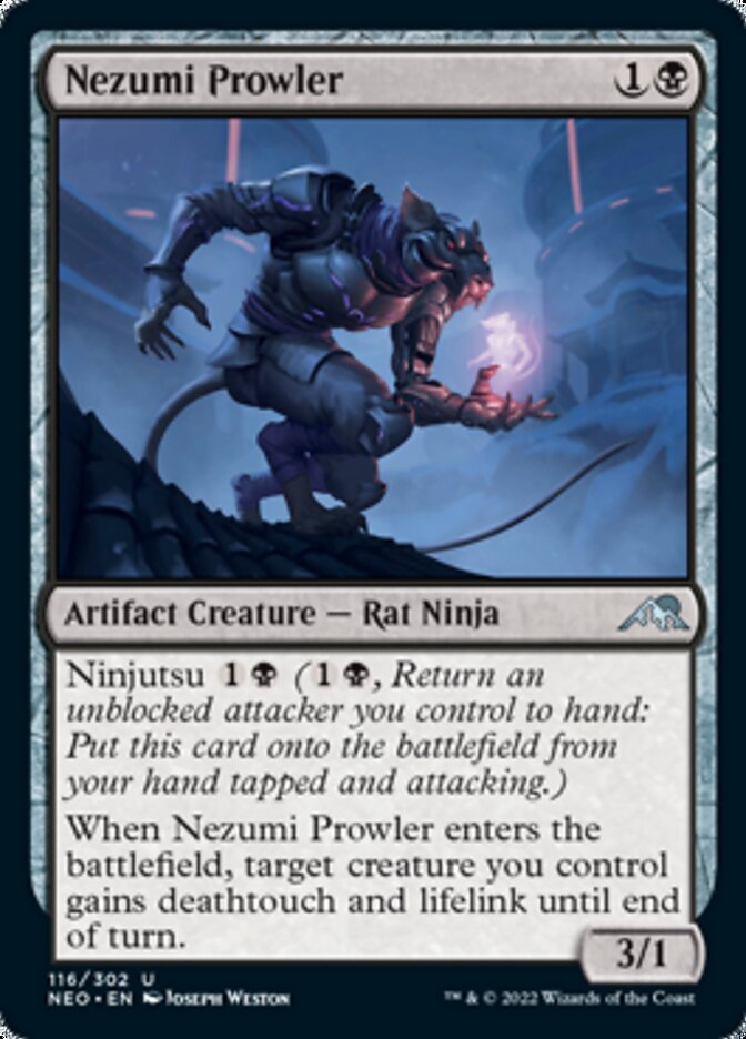 Nezumi Prowler [Kamigawa: Neon Dynasty] | Golgari Games