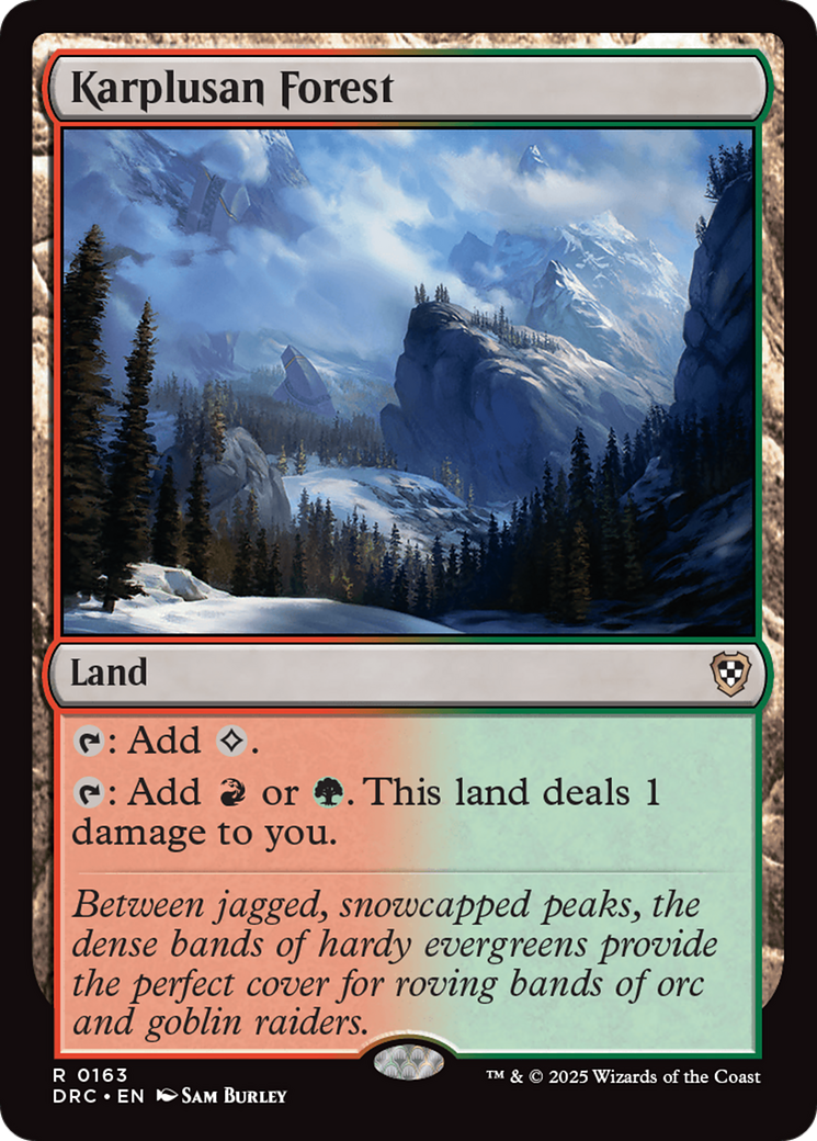 Karplusan Forest [Aetherdrift Commander] | Local Legends