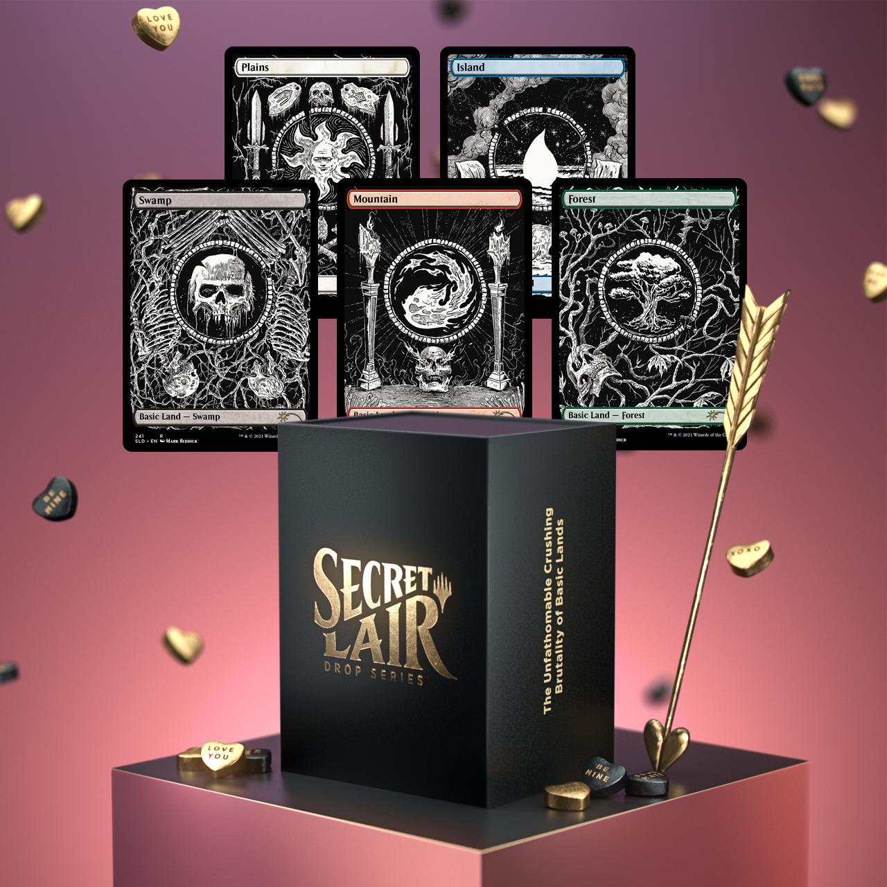 Secret Lair: Drop Series - The Unfathomable Crushing Brutality of Basic Lands | Local Legends