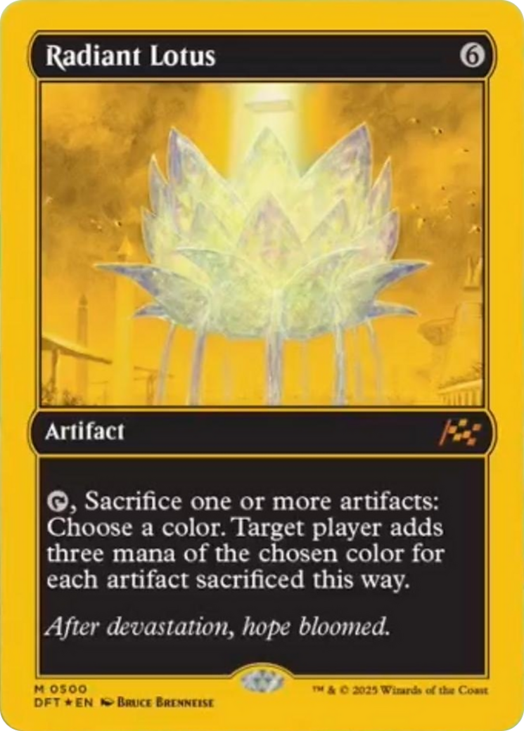 Radiant Lotus (First-Place Foil) [Aetherdrift] | Local Legends