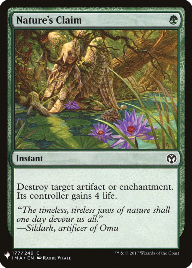 Nature's Claim [Mystery Booster] | Local Legends