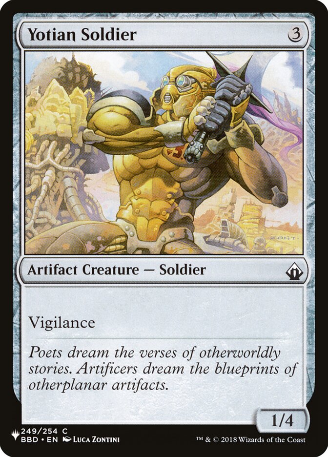 Yotian Soldier [The List] | Local Legends