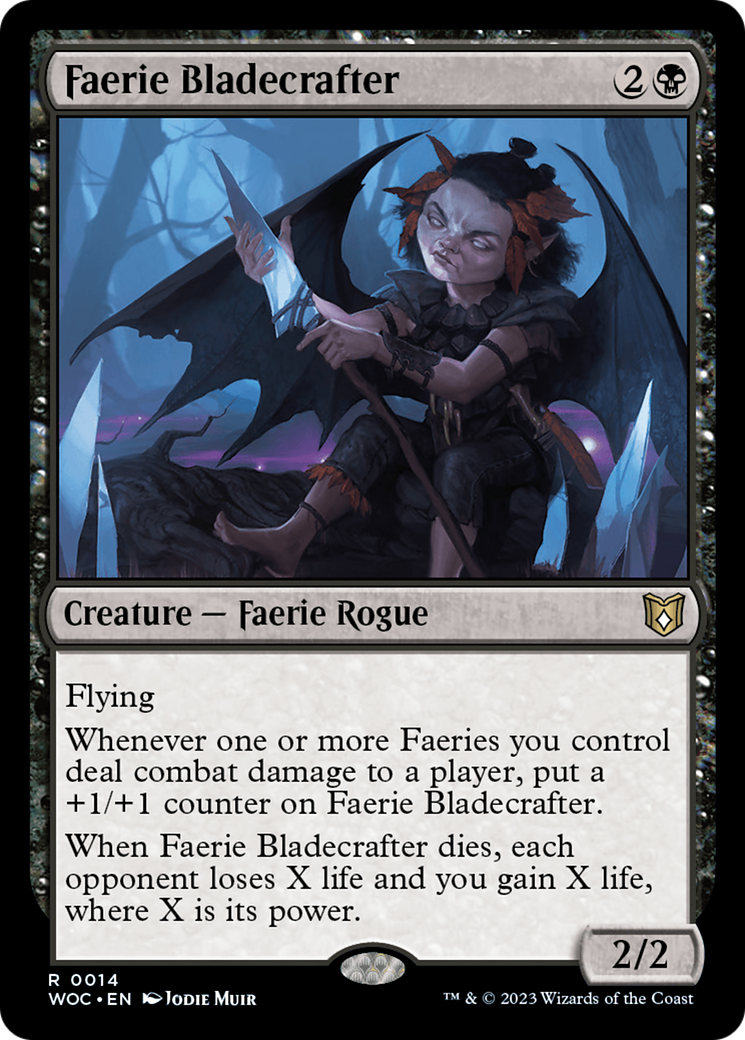Faerie Bladecrafter [Wilds of Eldraine Commander] | Local Legends