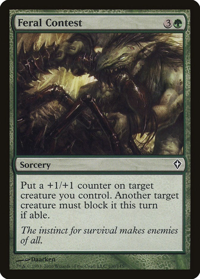 Feral Contest | Local Legends