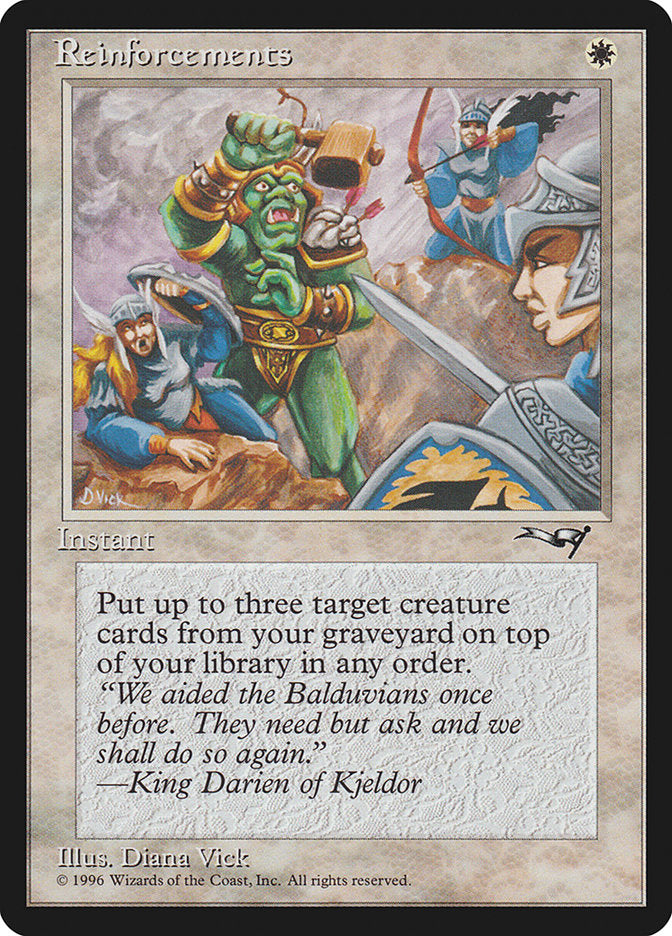Reinforcements (With Archer) [Alliances] | Local Legends