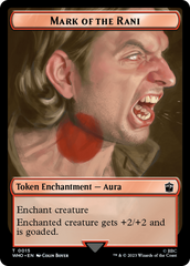 Copy // Mark of the Rani Double-Sided Token [Doctor Who Tokens] | Local Legends
