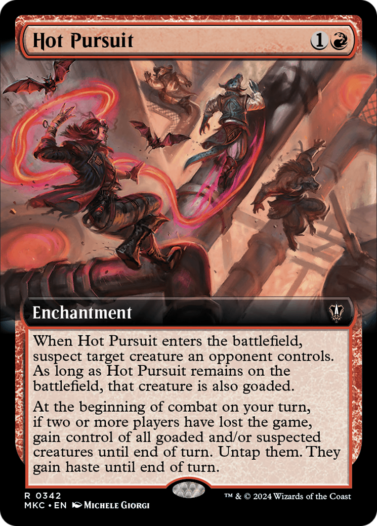 Hot Pursuit (Extended Art) [Murders at Karlov Manor Commander] | Local Legends
