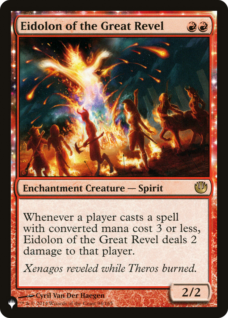 Eidolon of the Great Revel [The List] | Local Legends