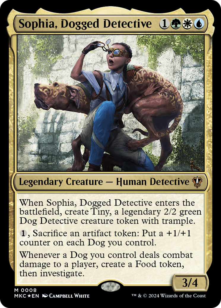 Sophia, Dogged Detective [Murders at Karlov Manor Commander] | Local Legends