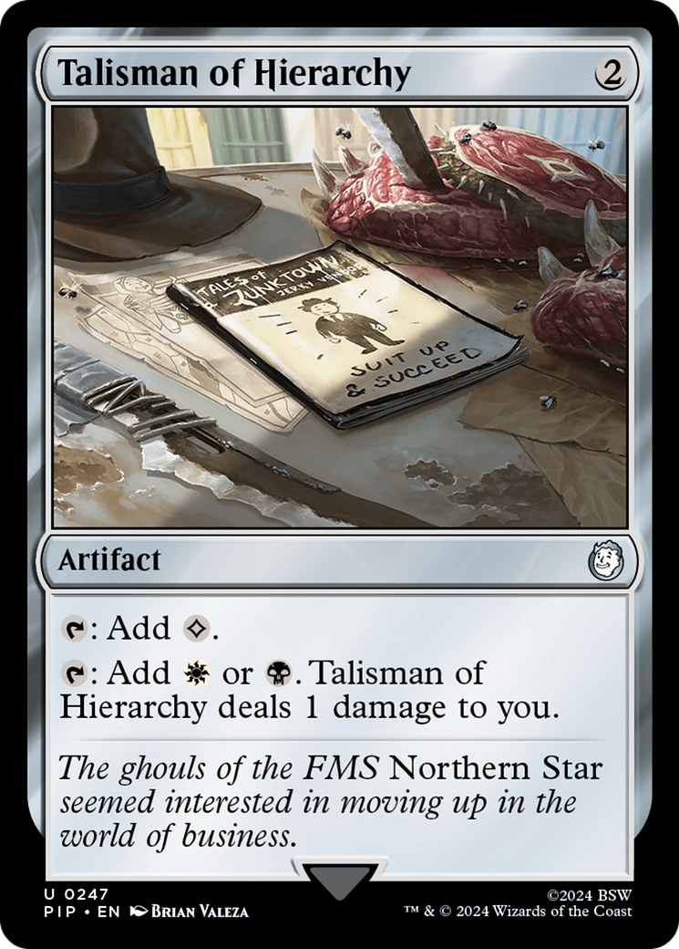 Talisman of Hierarchy [Fallout] | Local Legends
