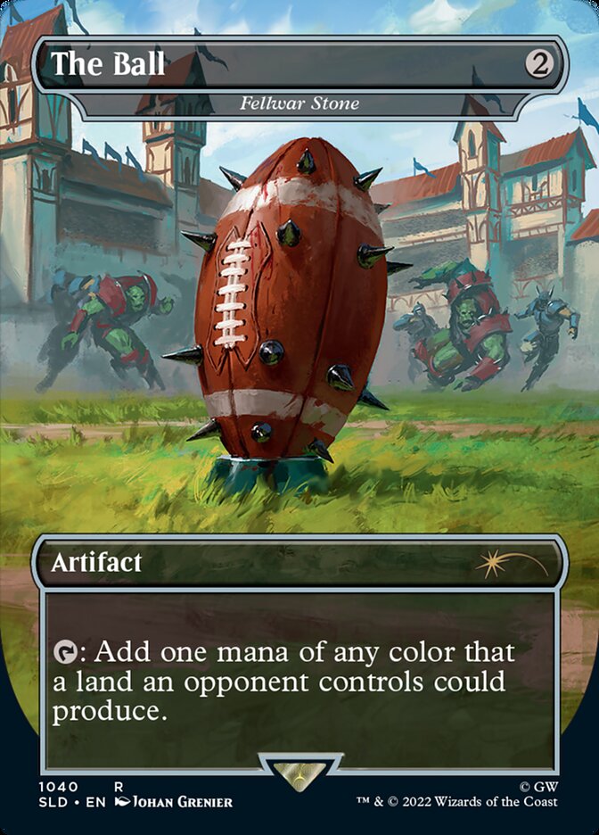 The Ball - Fellwar Stone (Borderless) [Secret Lair Drop Series] | Local Legends