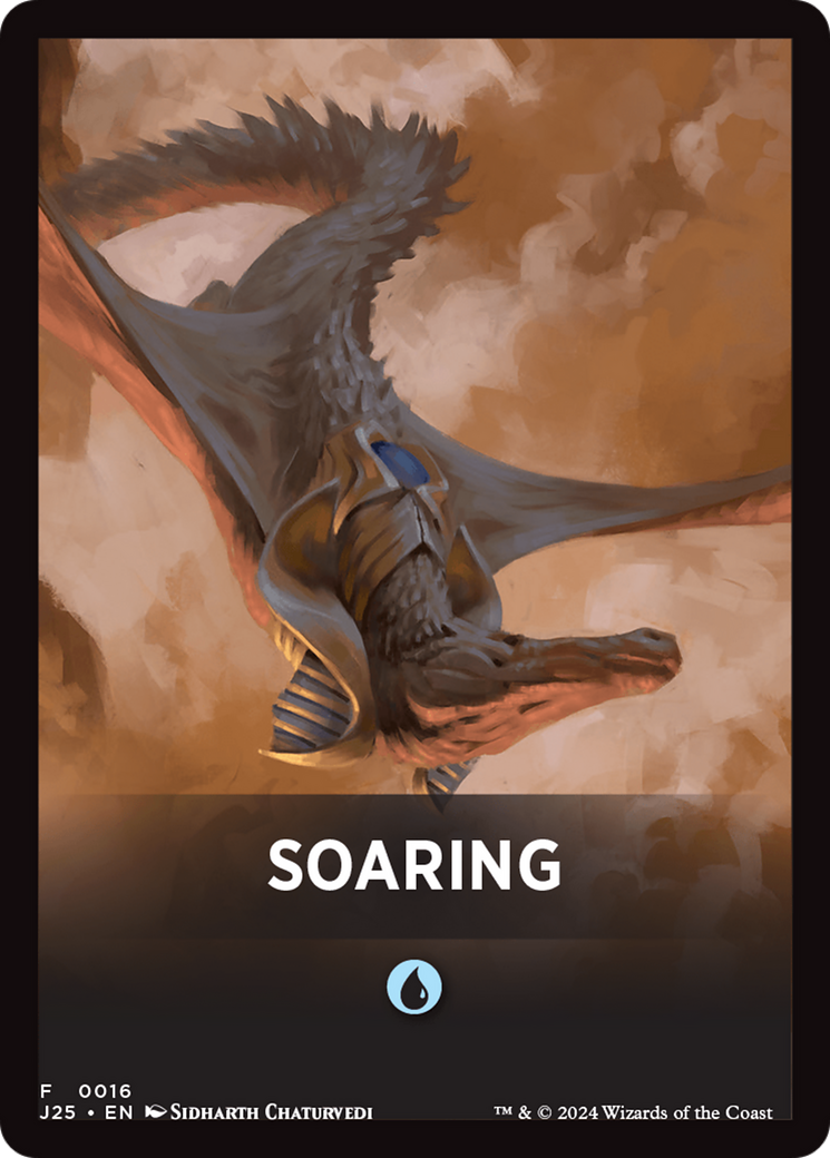 Soaring Theme Card [Foundations Jumpstart Front Cards] | Local Legends