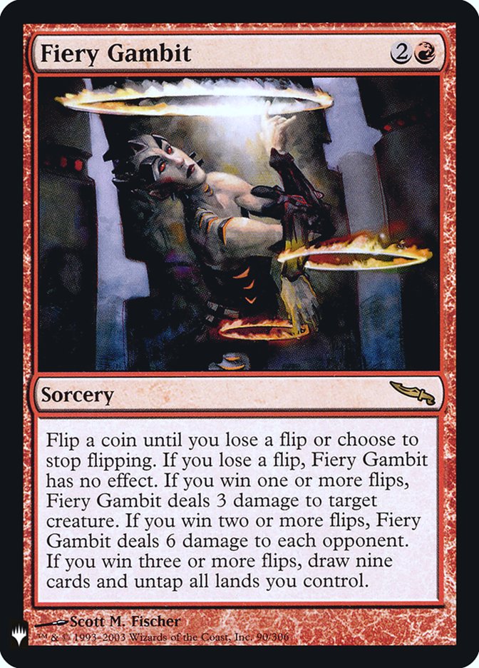 Fiery Gambit [Mystery Booster] | Local Legends