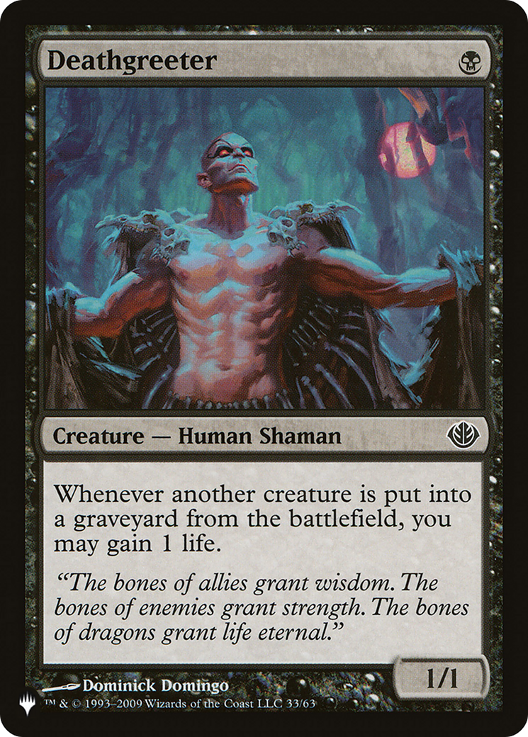 Deathgreeter [The List] | Local Legends