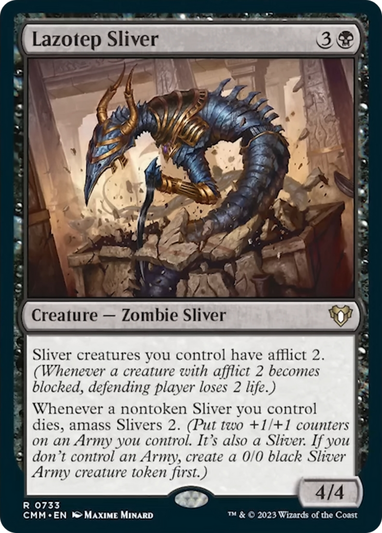 Lazotep Sliver [Commander Masters] | Local Legends