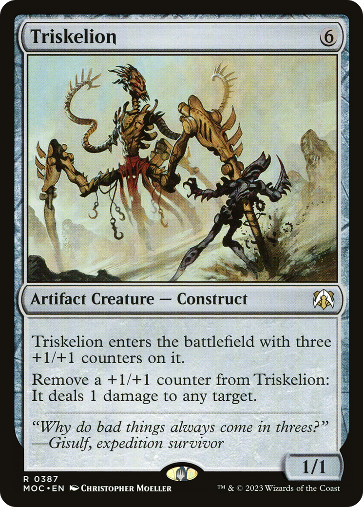 Triskelion [March of the Machine Commander] | Golgari Games