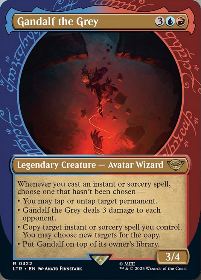Gandalf the Grey (Showcase Ring Frame) [The Lord of the Rings: Tales of Middle-Earth] | Local Legends