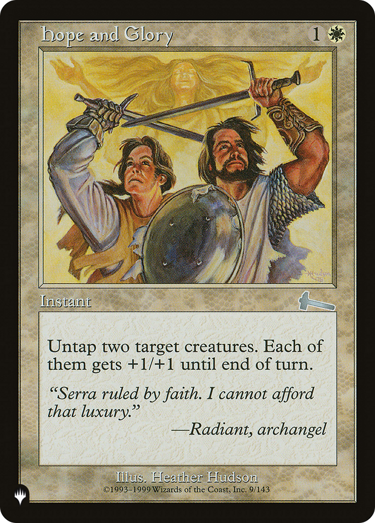 Hope and Glory [The List] | Local Legends