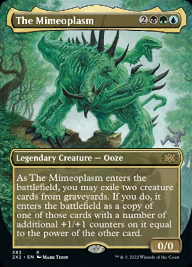 The Mimeoplasm (Borderless Alternate Art) [Double Masters 2022] | Local Legends