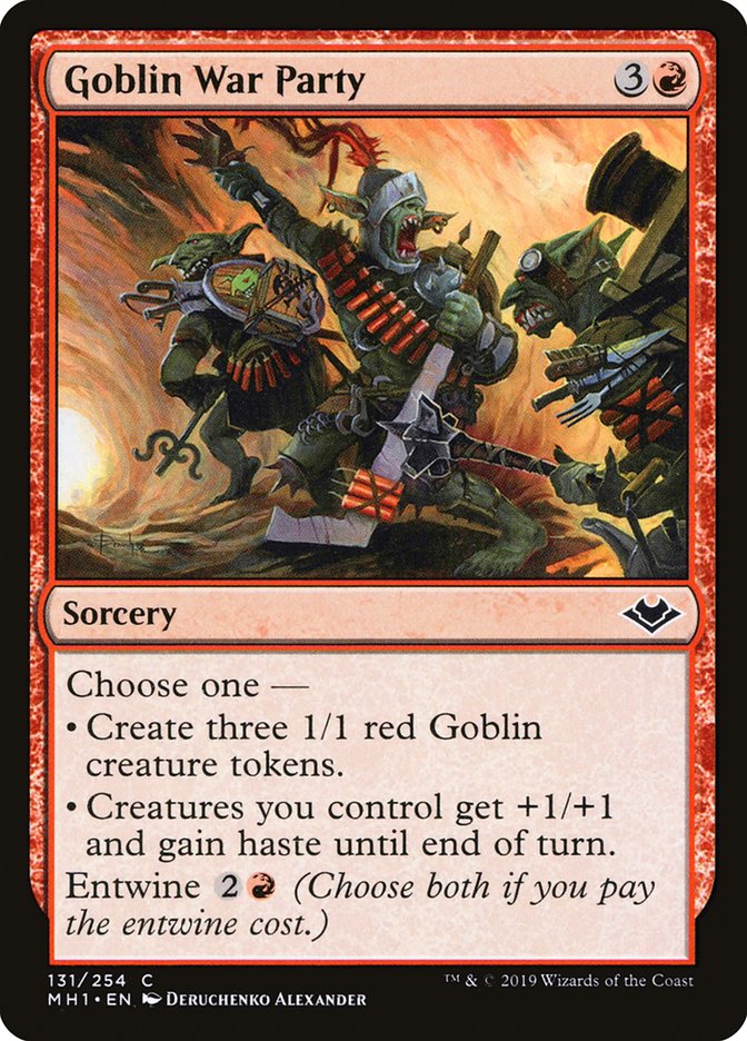 Goblin War Party [Modern Horizons] | Local Legends