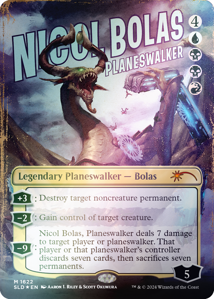 Nicol Bolas, Planeswalker (Rainbow Foil) [Secret Lair Drop Series] | Golgari Games