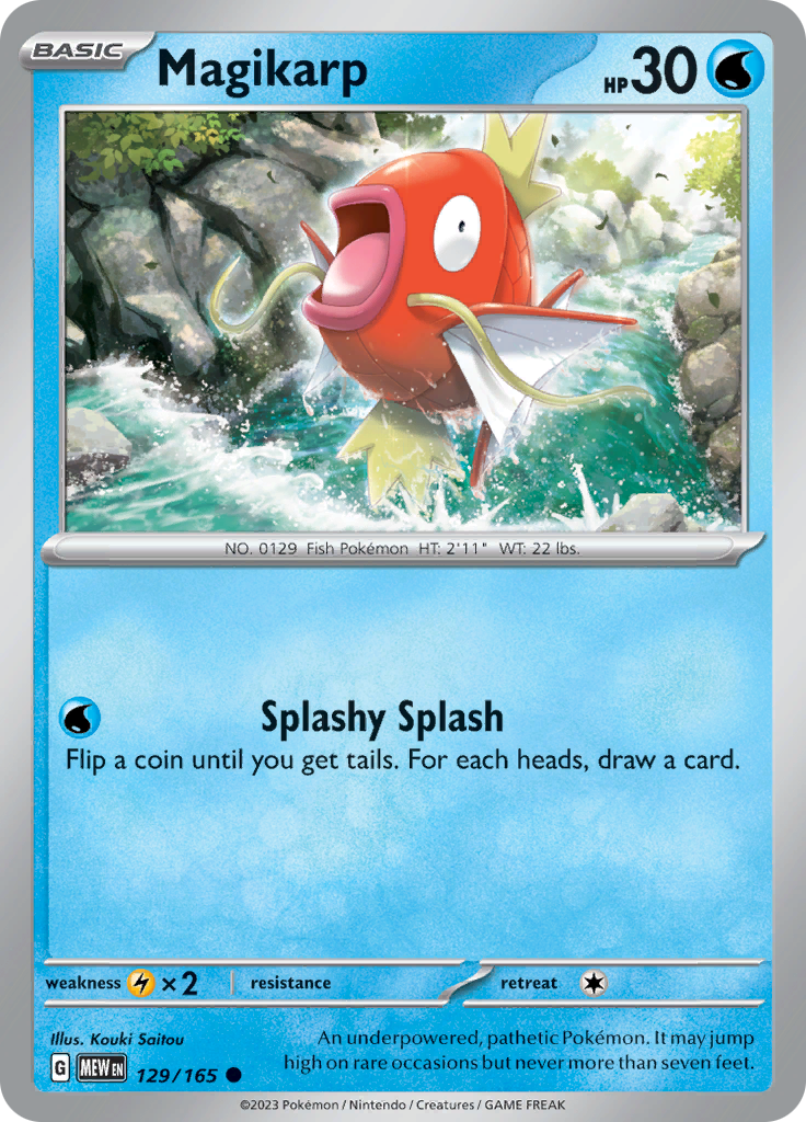 Magikarp (129/165) [Scarlet & Violet: 151] | Golgari Games