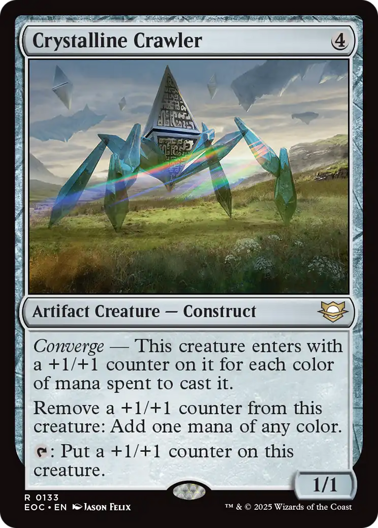 Crystalline Crawler [Edge of Eternities Commander] | Local Legends