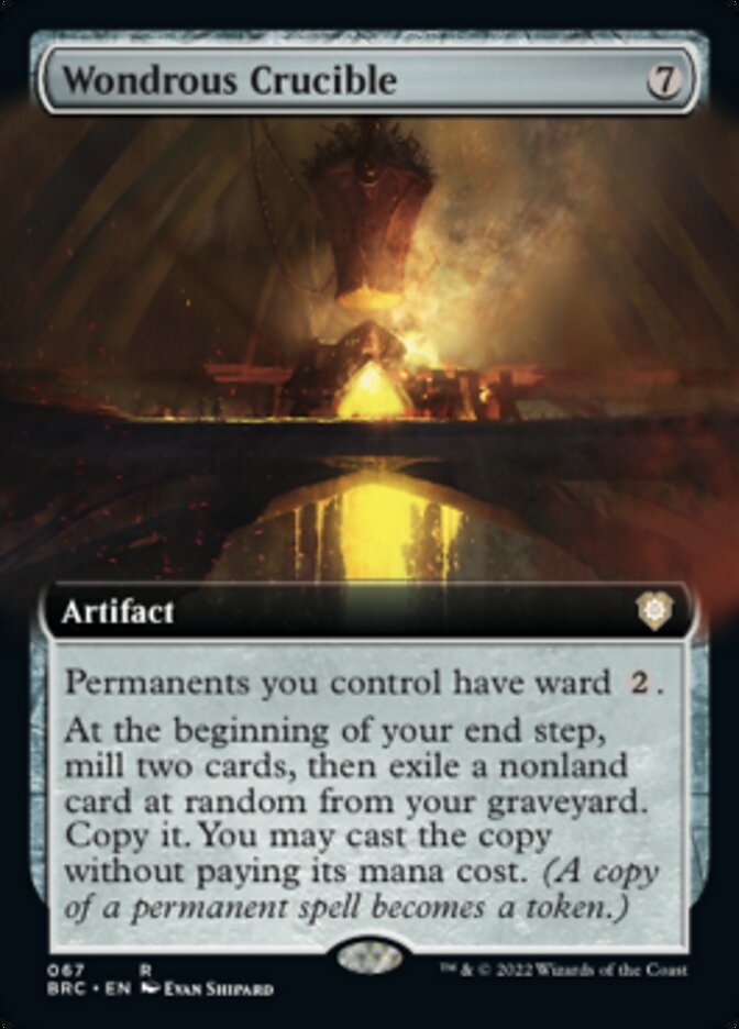 Wondrous Crucible (Extended Art) [The Brothers' War Commander] | Local Legends